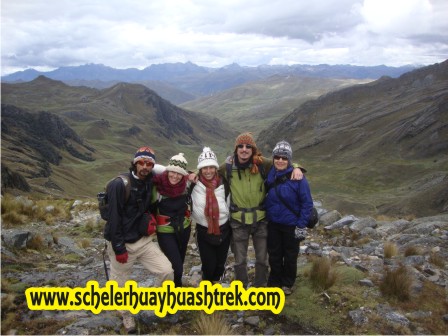 Paso Yanashallash 4700 m. Cordillera Blanca